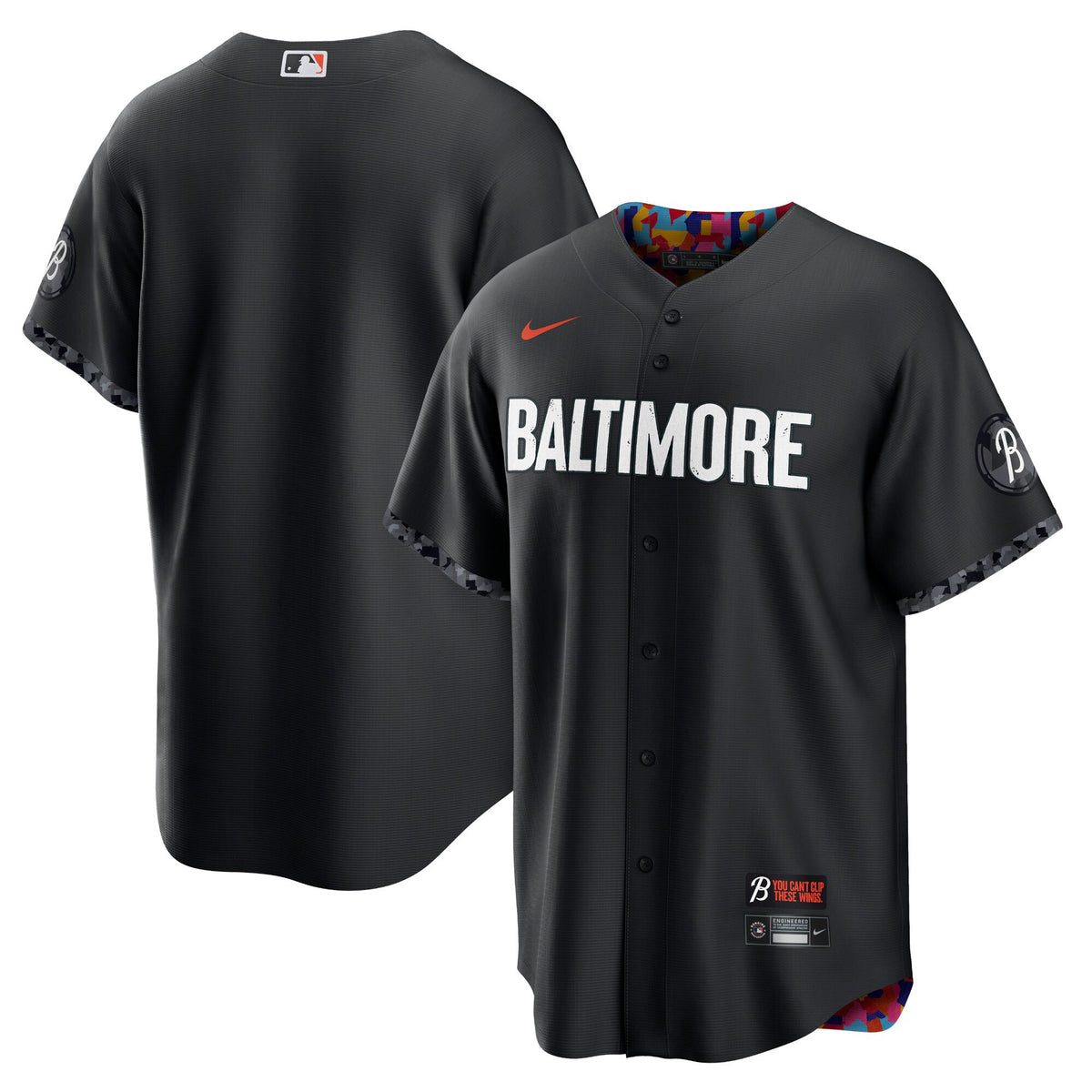 Baltimore Orioles black City Connect jersey
