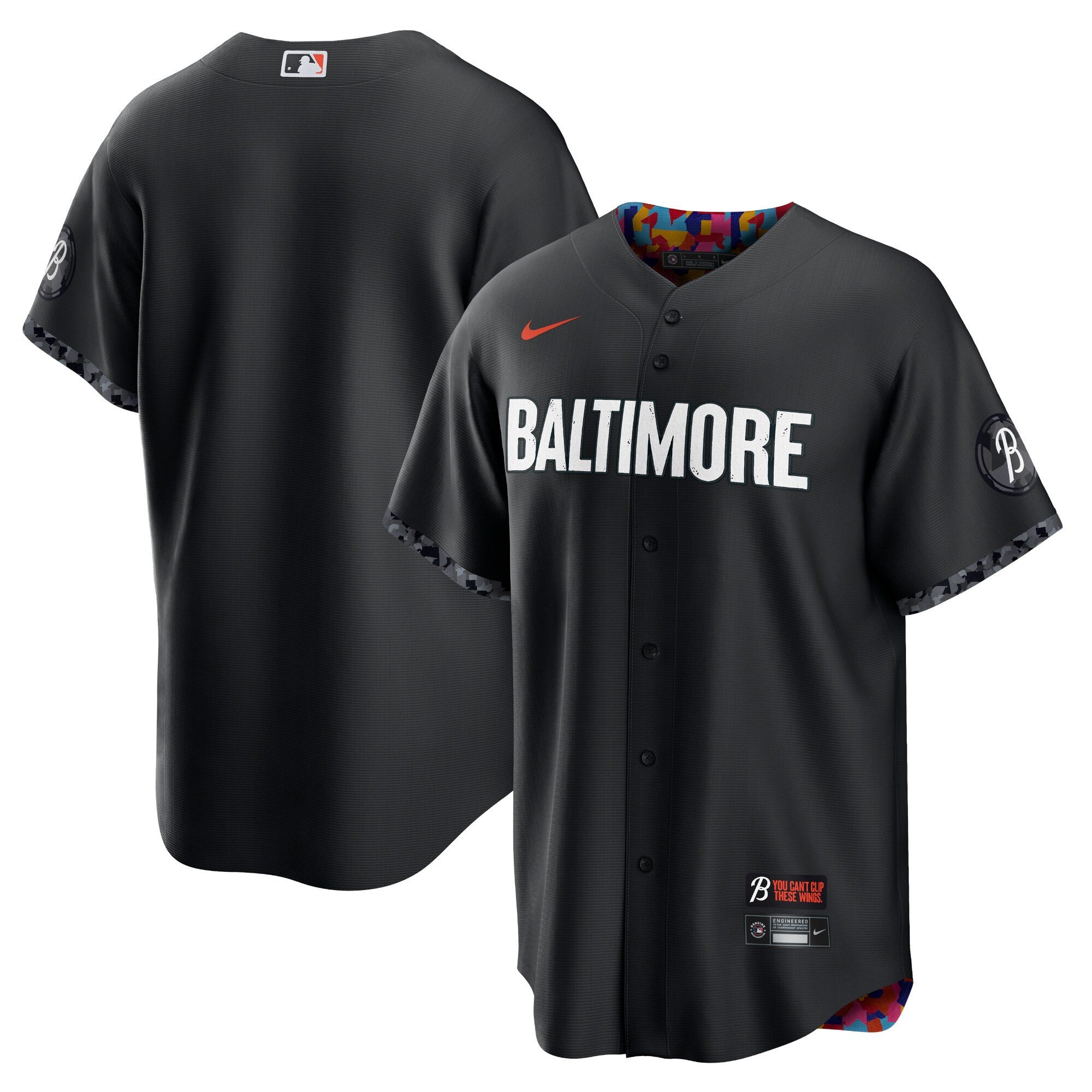 Baltimore Orioles black City Connect jersey