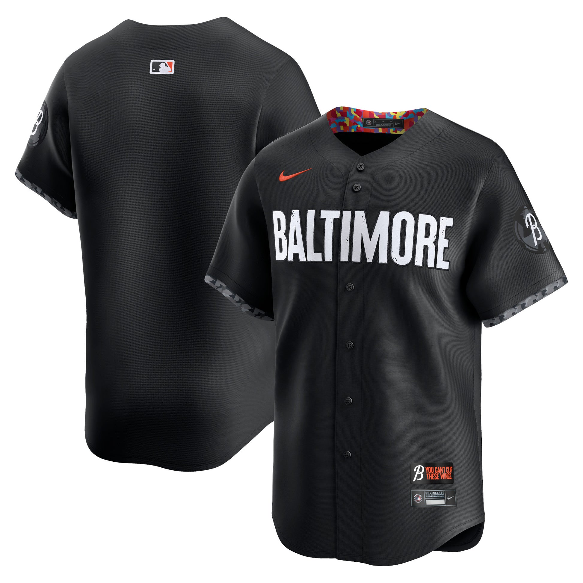 Baltimore Orioles black City Connect jersey