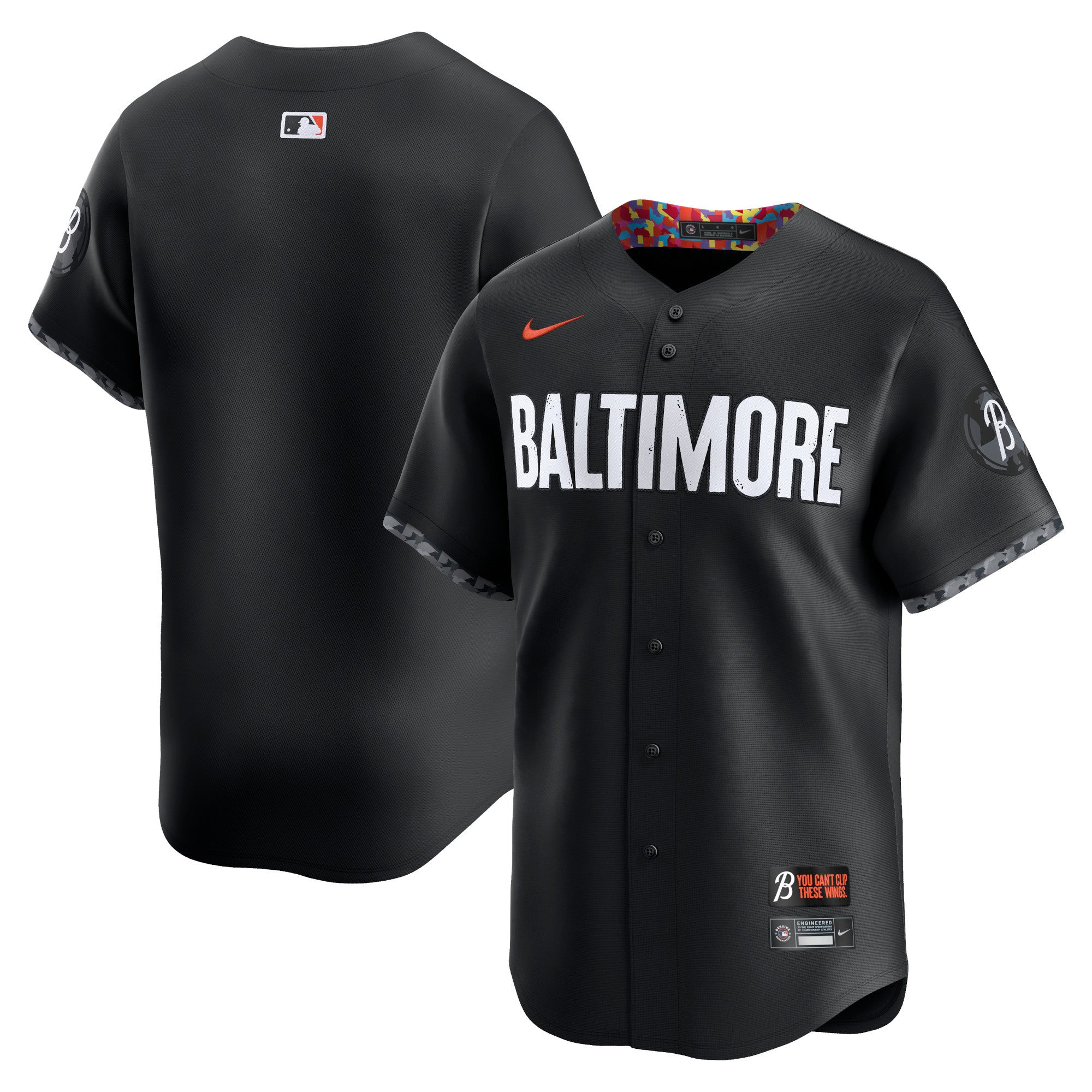 Baltimore Orioles black City Connect jersey