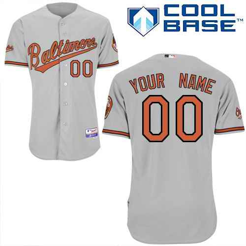 Baltimore Orioles grey jersey
