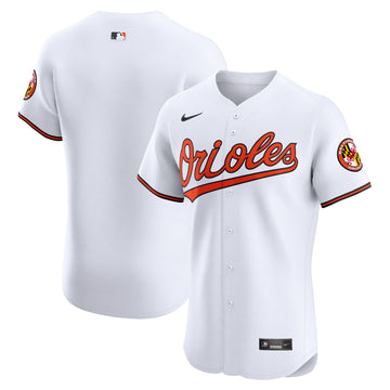 Baltimore Orioles white Elite jersey
