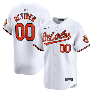 Baltimore Orioles white Limited jersey