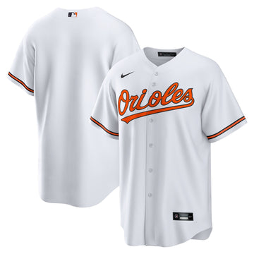 Baltimore Orioles white Home jersey