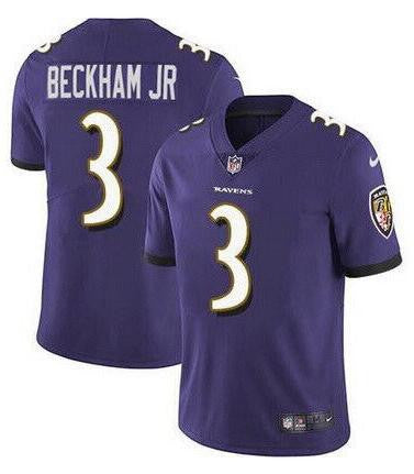Odell Beckham Jr Baltimore Ravens purple Vapor jersey