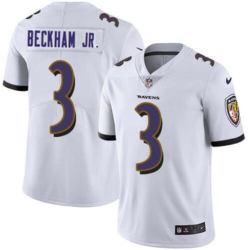 Odell Beckham Jr Baltimore Ravens white Vapor jersey