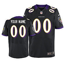 Baltimore Ravens black Elite jersey