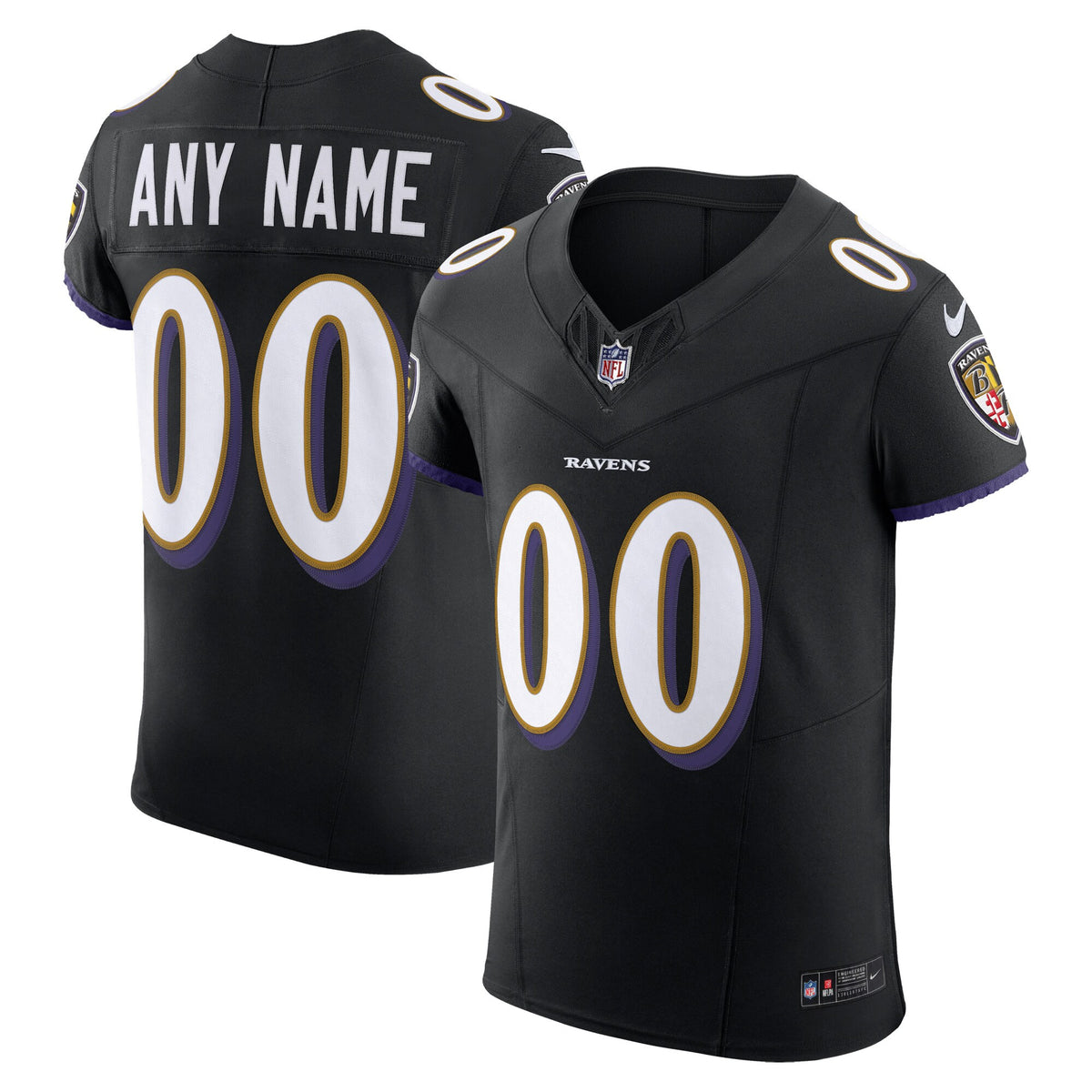 Baltimore Ravens black Vapor jersey