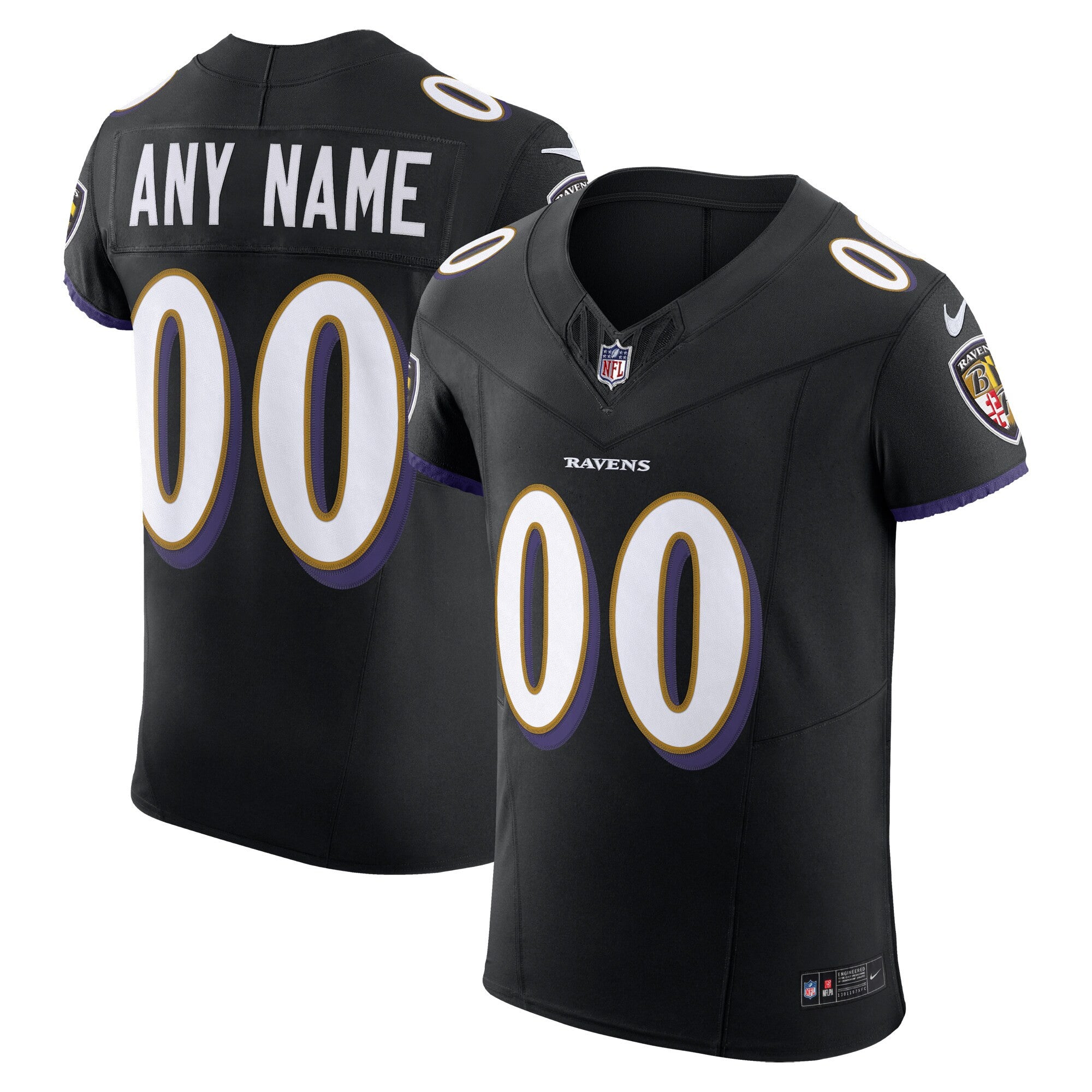 Baltimore Ravens black Vapor jersey