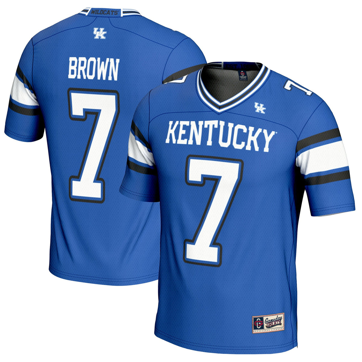 Barion Brown Kentucky Wildcats royal jersey
