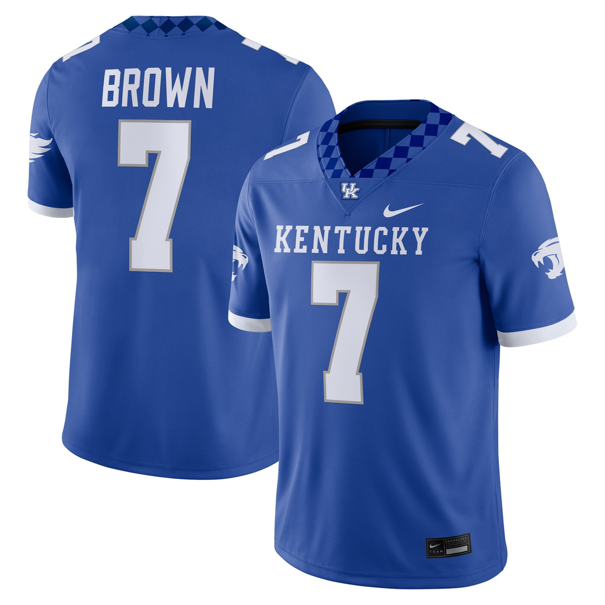 Barion Brown Kentucky Wildcats royal jersey
