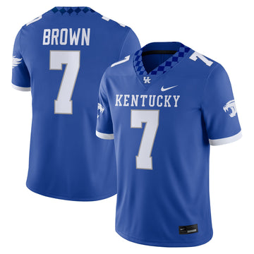 Barion Brown Kentucky Wildcats royal jersey