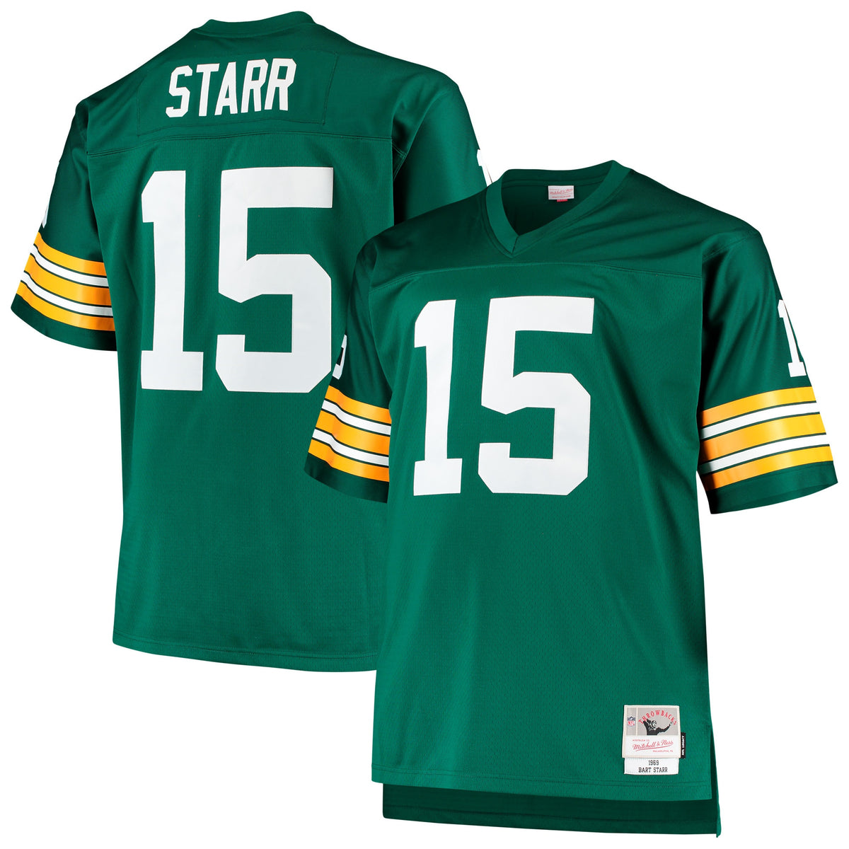 Bart Starr Green Bay Packers green jersey