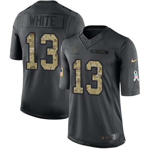 Kevin White Chicago Bears black Salute To Service jersey