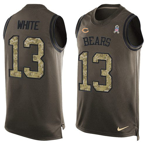 Kevin White Chicago Bears green Salute To Service jersey