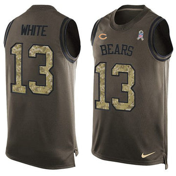 Kevin White Chicago Bears green Salute To Service jersey