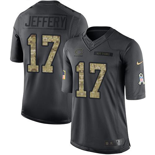 Alshon Jeffery Chicago Bears black Salute To Service jersey