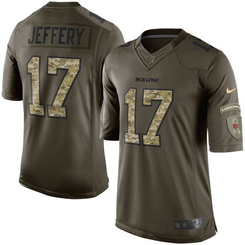 Alshon Jeffery Chicago Bears green Salute To Service jersey