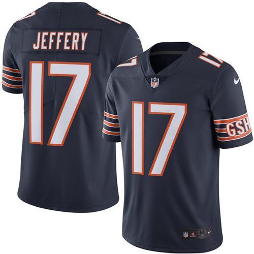 Alshon Jeffery Chicago Bears navy Limited jersey