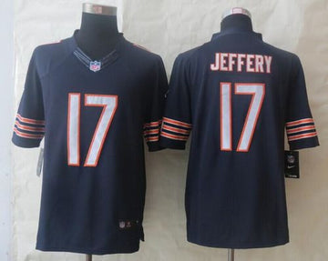 Alshon Jeffery Chicago Bears navy Limited jersey