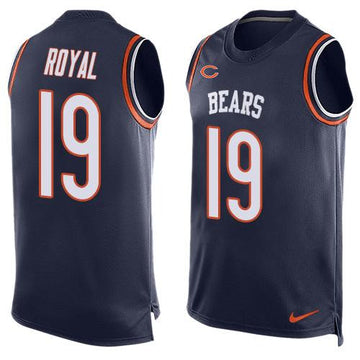 Eddie Royal Chicago Bears navy Limited jersey