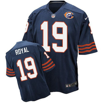 Eddie Royal Chicago Bears navy Elite jersey