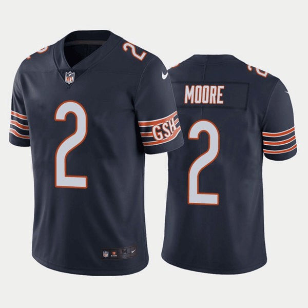 DJ Moore Chicago Bears navy Untouchable jersey