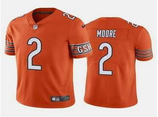DJ Moore Chicago Bears orange Untouchable jersey