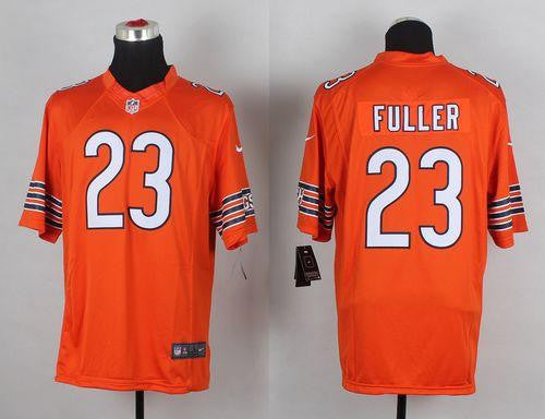 Kyle Fuller Chicago Bears orange Limited jersey