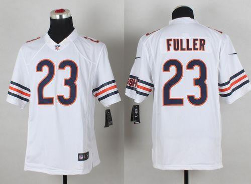 Kyle Fuller Chicago Bears white Limited jersey
