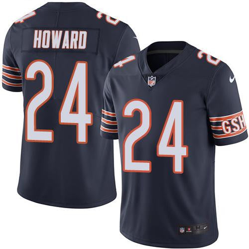Jordan Howard Chicago Bears navy Limited jersey