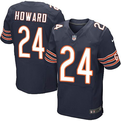 Jordan Howard Chicago Bears navy Elite jersey