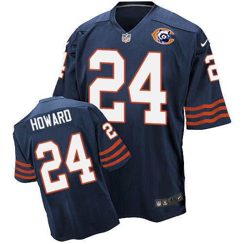 Jordan Howard Chicago Bears navy Elite jersey