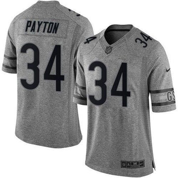 Walter Payton Chicago Bears gray Limited jersey