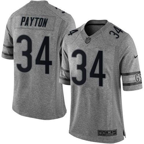 Walter Payton Chicago Bears gray Limited jersey