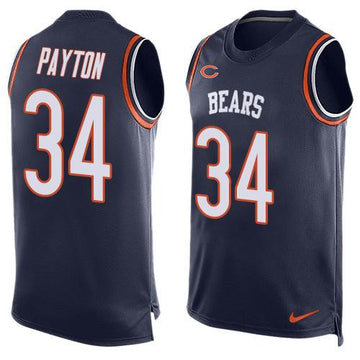 Walter Payton Chicago Bears navy Limited jersey