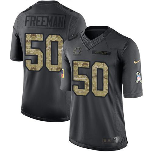 Jerrell Freeman Chicago Bears black Salute To Service jersey