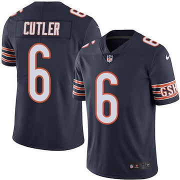 Jay Cutler Chicago Bears navy Limited jersey