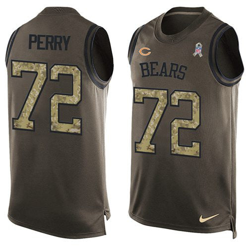 William Perry Chicago Bears green Salute To Service jersey