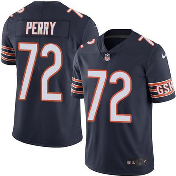 William Perry Chicago Bears navy Limited jersey