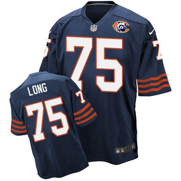 Kyle Long Chicago Bears navy Elite jersey