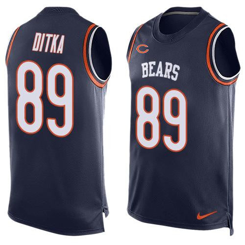 Mike Ditka Chicago Bears navy Limited jersey