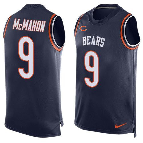 Jim McMahon Chicago Bears navy Limited jersey