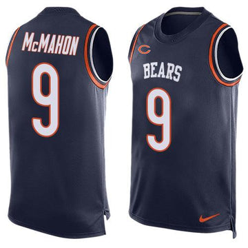 Jim McMahon Chicago Bears navy Limited jersey