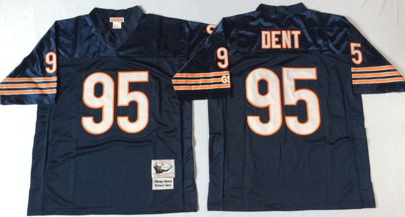 Richard Dent Chicago Bears navy Throwback jersey