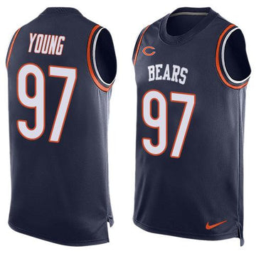 Young Chicago Bears navy Limited jersey