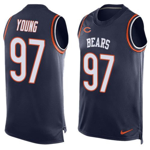 Young Chicago Bears navy Limited jersey