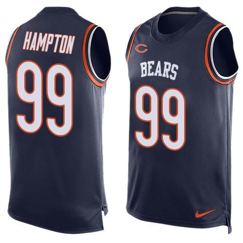 Dan Hampton Chicago Bears navy Limited jersey