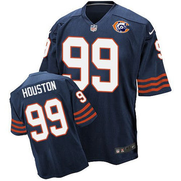 Lamarr Houston Chicago Bears navy Elite jersey