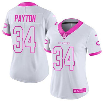 Custom Chicago Bears white Limited jersey